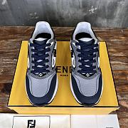 Okify Fendi Forward Sneakers In Gray Grey EU38-45  - 2