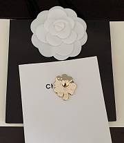 Okify Channel Four-leaf Clover Brooch  - 4