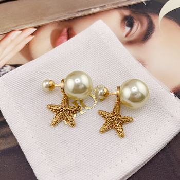 Okify Dior Starfish Gold Earrings 20384