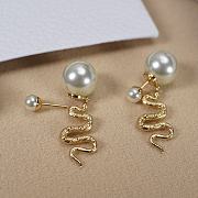 Okify Dior Snake Earrings 20386 - 1