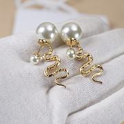 Okify Dior Snake Earrings 20386 - 2