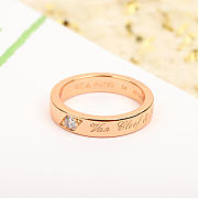 Okify VCA Rose Gold/Silver 4mm Rings 20388 - 3