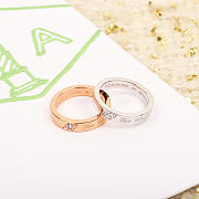 Okify VCA Rose Gold/Silver 4mm Rings 20388 - 4