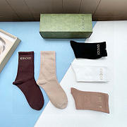 Okify Gucci Set 5 Pairs Of Socks 20394 - 4