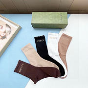 Okify Gucci Set 5 Pairs Of Socks 20394 - 3