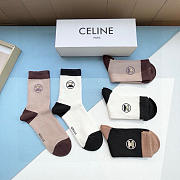 Okify Celine Set 5 Pairs Of Socks 20395 - 4