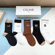 Okify MiuMiu Set 5 Pairs Of Socks 20398 - 1