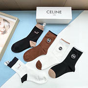 Okify MiuMiu Set 5 Pairs Of Socks 20398 - 4