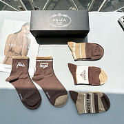 Okify Prada Set 5 Pairs Of Socks 20400 - 4