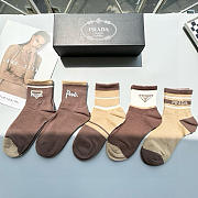 Okify Prada Set 5 Pairs Of Socks 20400 - 1