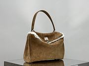 Okify Balenciaga Small Rodeo Suede Tote Bag 29x20x10cm  - 3