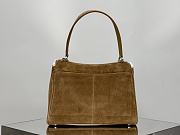 Okify Balenciaga Small Rodeo Suede Tote Bag 29x20x10cm  - 4