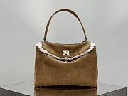 Okify Balenciaga Small Rodeo Suede Tote Bag 29x20x10cm  - 1