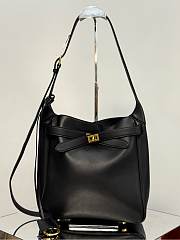 Okify Balenciaga Bel Air Small Hobo Bag in Black 26x27x10cm  - 1