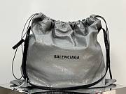 Okify Balenciaga Shopper Large Dust Bag Crossbody Pouch in Grey 47x46x1cm - 1