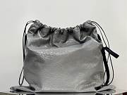 Okify Balenciaga Shopper Large Dust Bag Crossbody Pouch in Grey 47x46x1cm - 5