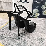 Okify YSL Debbie Platform Sandals In Black EU34-43 - 5