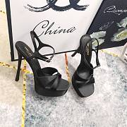 Okify YSL Debbie Platform Sandals In Black EU34-43 - 4