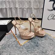 Okify YSL Debbie Platform Sandals In Nude EU34-43 - 2