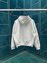 Okify Balenciaga White Hooded Zip Jacket S-XL - 4