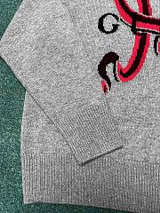 Okify Gucci Grey Gray Sweater SML - 2