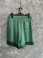 Okify Casablanca Green Silk Short S-XL  - 2