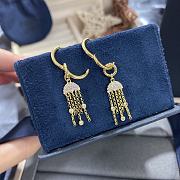 Okify APM Gold Jellyfish Earrings 20426 - 3