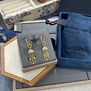 Okify APM Gold Jellyfish Earrings 20426 - 2