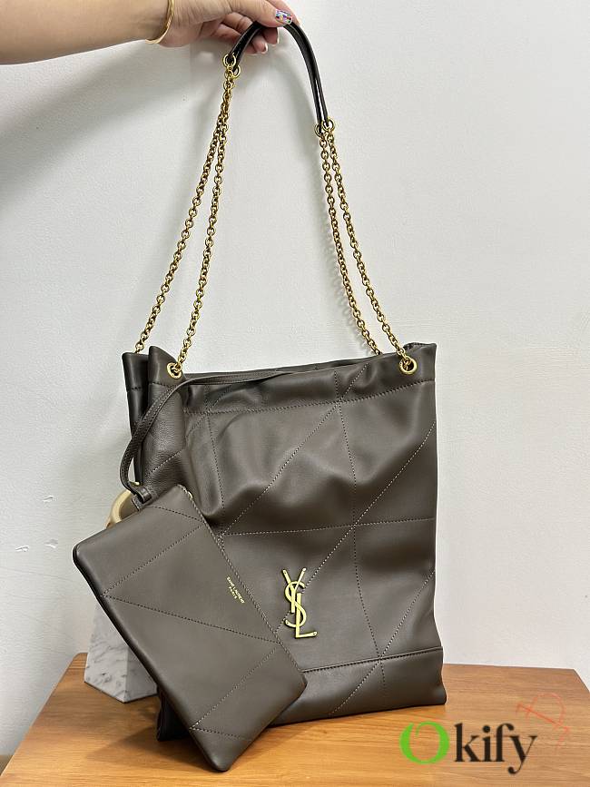 Okify YSL Jamie 4.3 Pochon Bag In Musk 38x33x2cm - 1