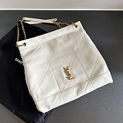 Okify YSL Jamie 4.3 Pochon Bag In White 38x33x2cm - 1