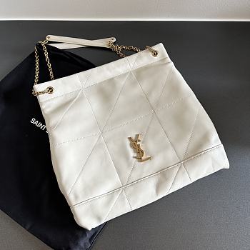 Okify YSL Jamie 4.3 Pochon Bag In White 38x33x2cm