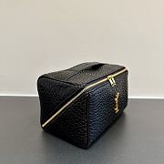 Okify YSL Cosmetic Pouch In Black Elephant Pattern 21x13x13cm  - 2