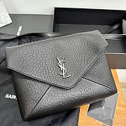 Okify YSL Cassandre Envelope Messenger Bag In Black 23x16.5x6cm  - 1