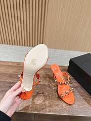 Okify Alexander Wang Orange High Heeled Sandals EU35-40 20444 - 3