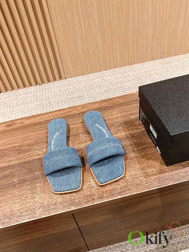 Okify Alexander Wang Blue Slides EU35-40  - 1