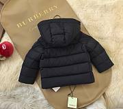 Okify Burberry Black Down Jacket For Children 100-160 - 4