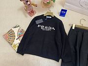 Okify Prada Set Of Black Sweater And Pants For Children 90-140  - 4