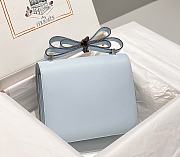 Okify Hermes Constance Bag In Light Blue Epsom Leather 23cm - 3