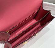 Okify Hermes Constance Bag In Pink Epsom Leather 23cm 20463 - 2