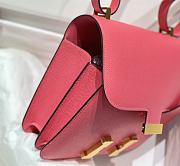 Okify Hermes Constance Bag In Pink Epsom Leather 23cm 20463 - 3