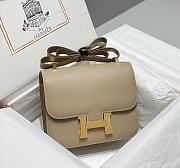 Okify Hermes Constance Bag In Beige Epsom Leather 23cm  - 1