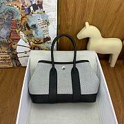 Okify Hermes Neo Garden Party Bag In Black 23cm  - 1