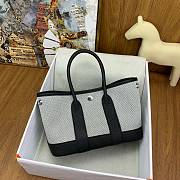 Okify Hermes Neo Garden Party Bag In Black 23cm  - 2