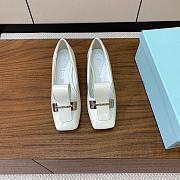 Okify Prada White Mary Jane Shoes 4.5cm EU35-41  - 2