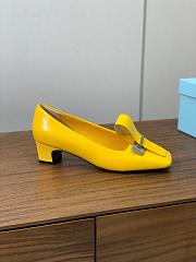 Okify Prada Yellow Mary Jane Shoes 4.5cm EU35-41  - 2