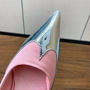 Okify Prada Silk Patchwork Heels In Pink EU35-41 - 5