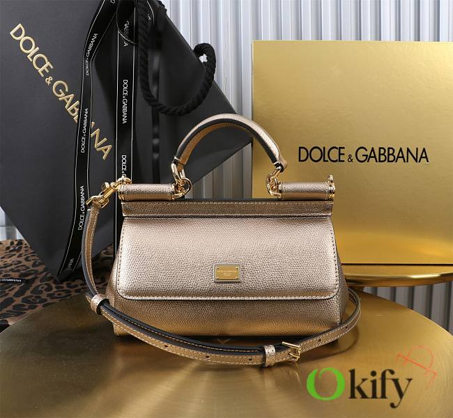 Okify Dolce & Gabbana Sicily Handbag 20500 11x18x6cm - 1