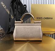 Okify Dolce & Gabbana Sicily Handbag 20500 11x18x6cm - 4