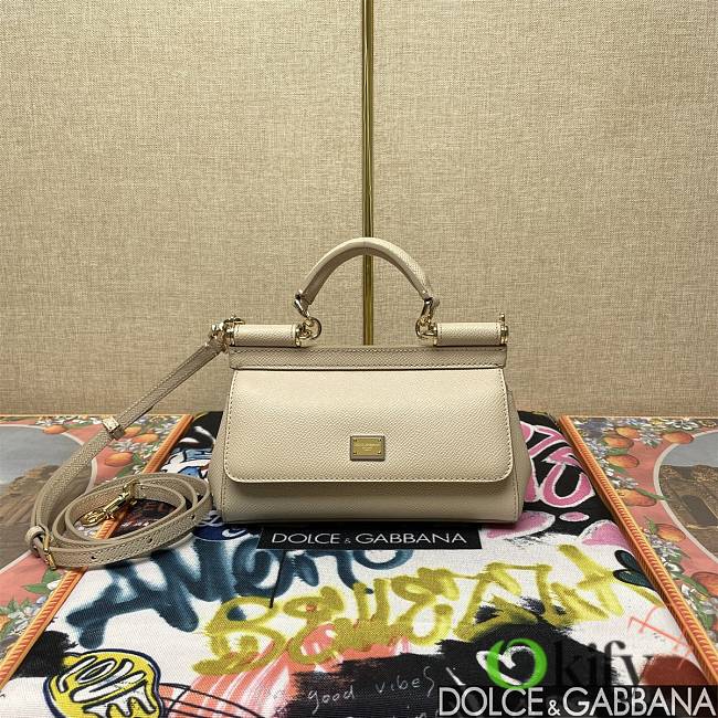 Okify Dolce & Gabbana Sicily Handbag 11x18x6cm 20511 - 1