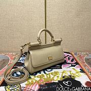 Okify Dolce & Gabbana Sicily Handbag 11x18x6cm 20512 - 3